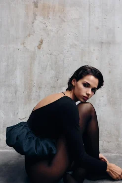 Sale TOP FLOR VOLUMEN Mujer Tops / Bodies