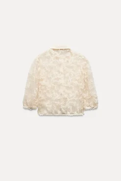 Discount TOP FLORES RELIEVE Mujer Tops / Bodies|Camisas / Blusas