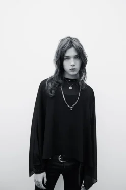 Sale TOP GEORGETTE ABALORIOS Mujer Tops / Bodies