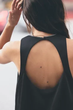 Discount TOP GLOBO ESPALDA DESCUBIERTA Mujer Tops / Bodies