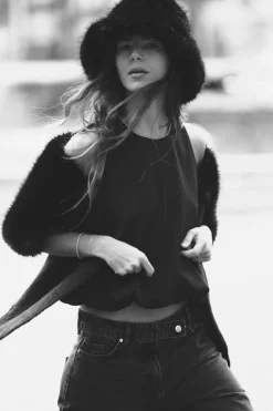 Discount TOP GLOBO ESPALDA DESCUBIERTA Mujer Tops / Bodies