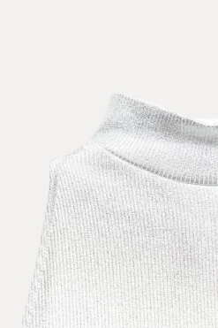 Clearance TOP HALTER CANALÉ FOIL Mujer Tops / Bodies