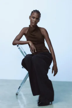 New TOP HALTER ESPALDA DESCUBIERTA Mujer Tops / Bodies