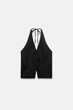 Clearance TOP HALTER LAZO Mujer Tops / Bodies