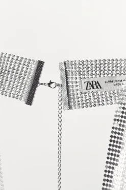 Fashion TOP HALTER METÁLICO Mujer Tops / Bodies