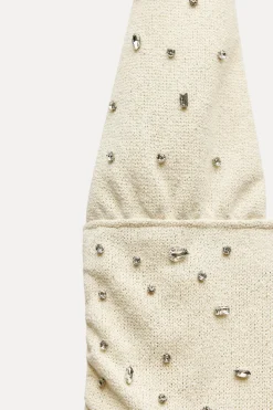 Hot TOP HALTER RÚSTICO JOYAS Mujer Tops / Bodies