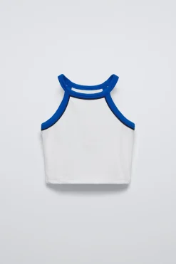 Niños ZARA 6 - 14 Años·Camisetas|6 - 14 Años·Deporte / Jogging<TOP HALTER VIVOS