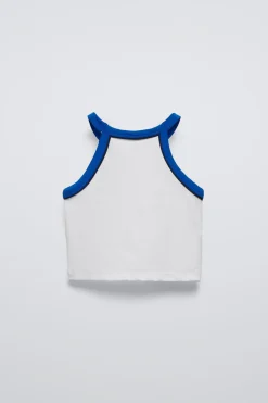 Niños ZARA 6 - 14 Años·Camisetas|6 - 14 Años·Deporte / Jogging<TOP HALTER VIVOS