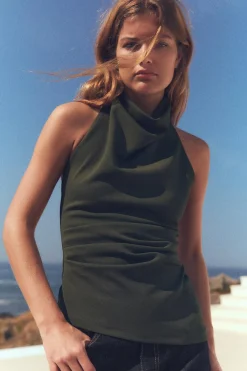 Clearance TOP HEBILLA ESPALDA Mujer Tops / Bodies