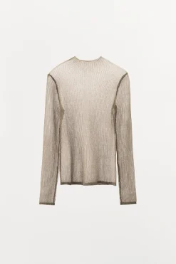 Outlet TOP HILO METALIZADO Mujer Tops / Bodies