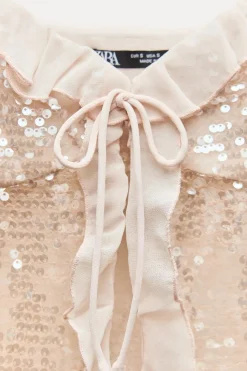 Sale TOP LENCERO LENTEJUELAS Mujer Tops / Bodies