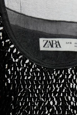 New TOP LENTEJUELAS ORGANZA ZW COLLECTION Mujer Tops / Bodies