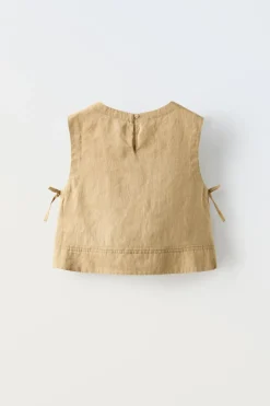 Niños ZARA 6 - 14 Años·Total Look<TOP LINO LAZOS