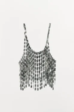 Discount TOP METÁLICO ESPEJOS Mujer Tops / Bodies