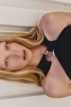 Hot TOP NUDO APLIQUE DORADO Mujer Cárdigan / Jerséis|Punto