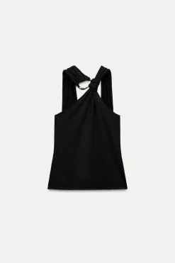 Hot TOP NUDO APLIQUE DORADO Mujer Cárdigan / Jerséis|Punto