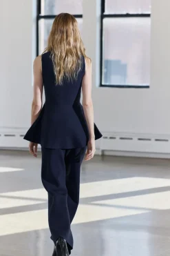 Hot TOP PEPLUM PUNTO Mujer Cárdigan / Jerséis|Punto