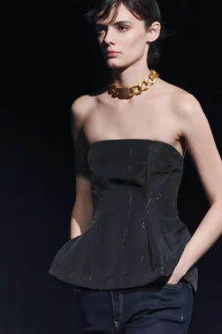 Sale TOP PEPLUM ZW COLLECTION Mujer Tops / Bodies