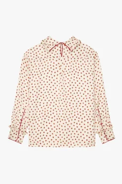 New TOP PIJAMERO FRESAS X STEFANO PILATI Mujer Tops / Bodies|Camisas / Blusas