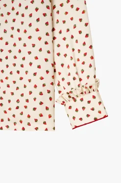 New TOP PIJAMERO FRESAS X STEFANO PILATI Mujer Tops / Bodies|Camisas / Blusas