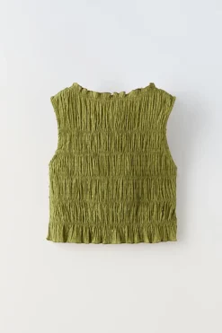 Niños ZARA 6 - 14 Años·Total Look<TOP PLUMETI GOMAS