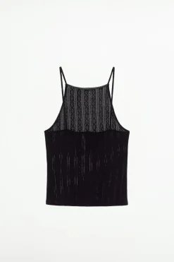 Hot TOP POINTELLE PUNTILLA Mujer Tops / Bodies|Lenceria