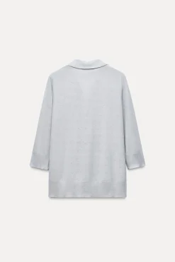 Clearance TOP POLO PUNTO LENTEJUELAS Mujer Cárdigan / Jerséis|Punto