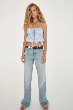 Sale TOP POPELÍN LAZADAS Mujer Tops / Bodies