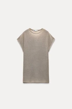 Sale TOP PUNTO ACABADOS VUELTA Mujer Cárdigan / Jerséis|Punto