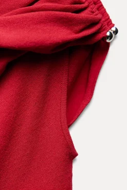 Sale TOP PUNTO APLIQUE DORADO Mujer Cárdigan / Jerséis|Punto