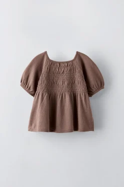 Niños ZARA 1½ - 6 Años·Punto|1½ - 6 Años·Camisetas<TOP PUNTO BORDADOS NIDO ABEJA