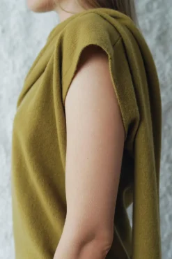 Outlet TOP PUNTO BUFANDA 100% LANA Mujer Cárdigan / Jerséis|Punto