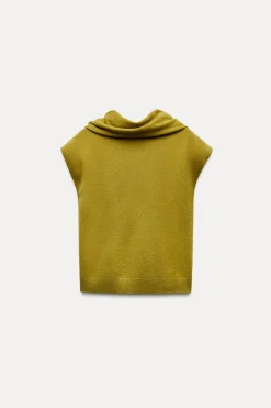 Outlet TOP PUNTO BUFANDA 100% LANA Mujer Cárdigan / Jerséis|Punto