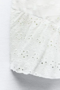 Discount TOP PUNTO COMBINADO BORDADOS PERFORADOS Mujer Cárdigan / Jerséis|Punto