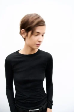 Sale TOP PUNTO DELANTERO CRUZADO Mujer Cárdigan / Jerséis|Punto