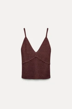 Online TOP PUNTO ESCOTE PICO Mujer Cárdigan / Jerséis|Punto