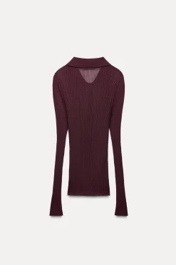 Hot TOP PUNTO FINO CANALÉ Mujer Cárdigan / Jerséis|Punto