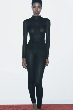 Sale TOP PUNTO FINO RIB Mujer Tops / Bodies