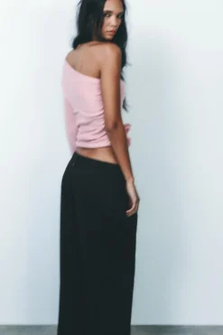 Fashion TOP PUNTO FLORES Mujer Cárdigan / Jerséis|Punto