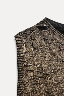 Best TOP PUNTO FOIL Mujer Cárdigan / Jerséis|Punto