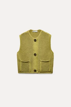 New TOP PUNTO GRUESO Mujer Cárdigan / Jerséis|Punto