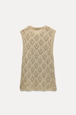 Sale TOP PUNTO HILO METALIZADO Mujer Cárdigan / Jerséis|Punto