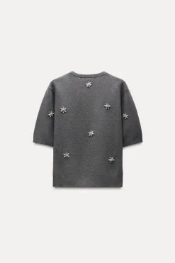 Hot TOP PUNTO JOYAS Mujer Cárdigan / Jerséis|Punto