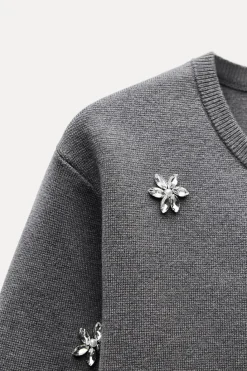 Hot TOP PUNTO JOYAS Mujer Cárdigan / Jerséis|Punto