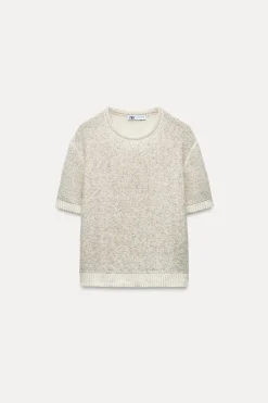 Discount TOP PUNTO LENTEJUELAS Mujer Cárdigan / Jerséis|Punto