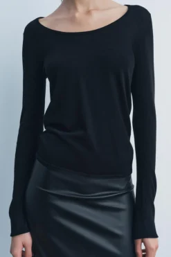 Sale TOP PUNTO LISO Mujer Cárdigan / Jerséis|Punto