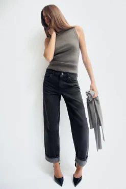 Outlet TOP PUNTO LISO Mujer Cárdigan / Jerséis|Punto