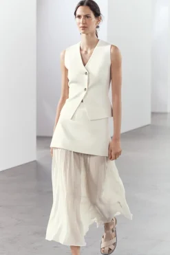 Discount TOP PUNTO LISO BOTÓN DORADO Mujer Cárdigan / Jerséis|Punto