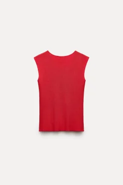 Hot TOP PUNTO LISO BOTÓN DORADO Mujer Cárdigan / Jerséis|Punto