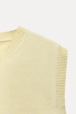 New TOP PUNTO LISO MANGA SISA Mujer Cárdigan / Jerséis|Punto